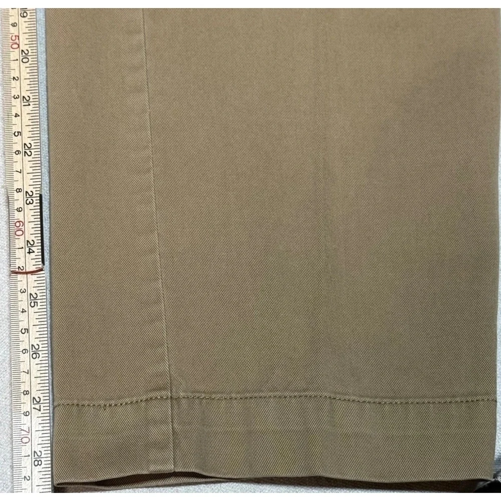 Vintage Polo Ralph Lauren Classic Chino Pants Mens 34x30 Tan Khaki Straight Leg